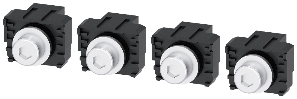 BRKR 3VA2 250A NUT KPR 4PC ACC