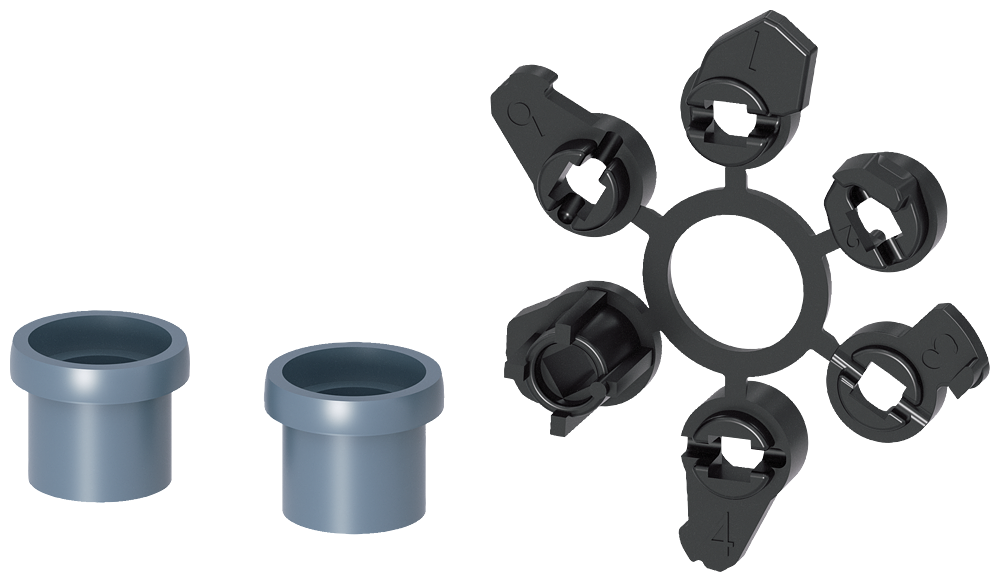 BRKR 3VA ADPT CYLND LCK RO ACC