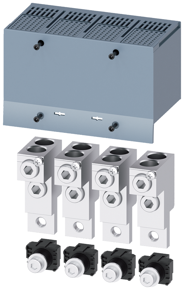 BRKR 3VA2 250A LUG 4P 2W CTRL WIRE TRML