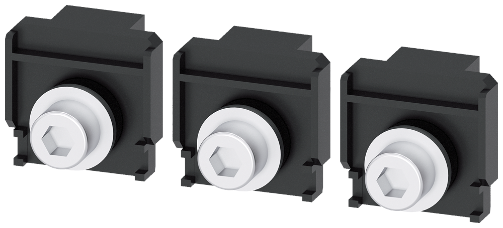 BRKR 3VA2 630A NUT KPR 3PC ACC