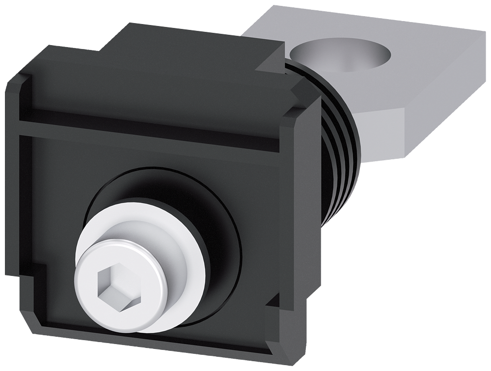 BRKR 3VA2 630A REAR STUD FLAT 1P SHORT