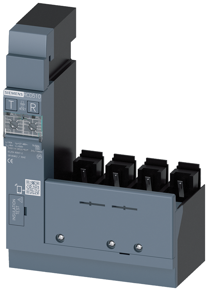 RES. CURR. DEV. RCD510 4P I=160A U=480V