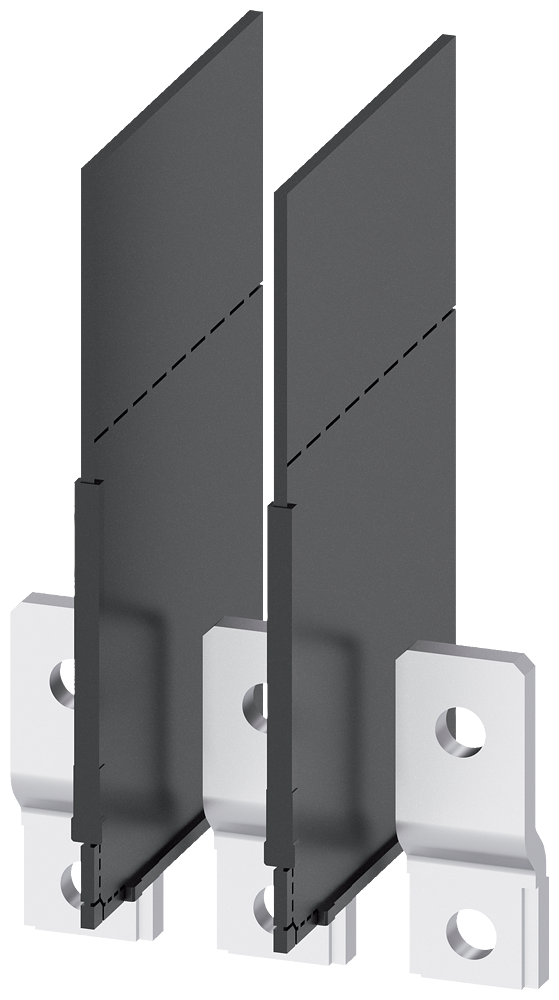 BRKR 3VA1 160A FRONT BUSBAR 3PC ACC