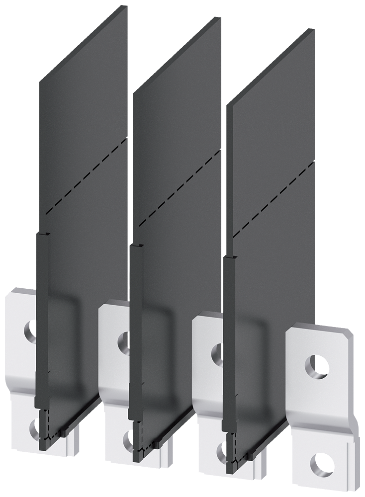 BRKR 3VA1 160A FRONT BUSBAR 4PC ACC