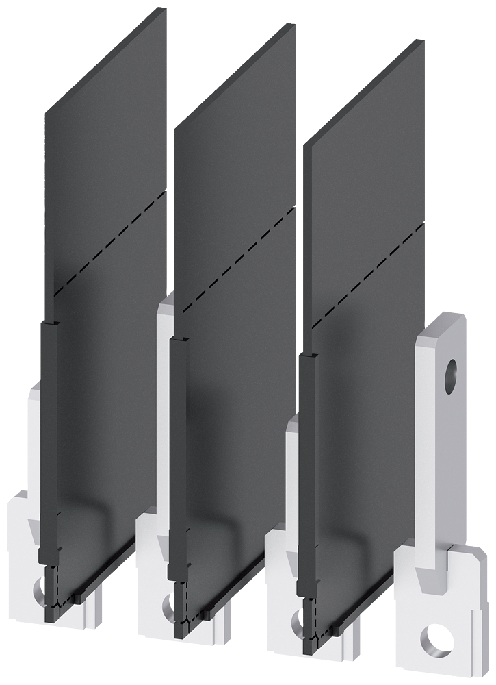 BRKR 3VA1 160A FRONT BUSBAR VERTICAL 4PC