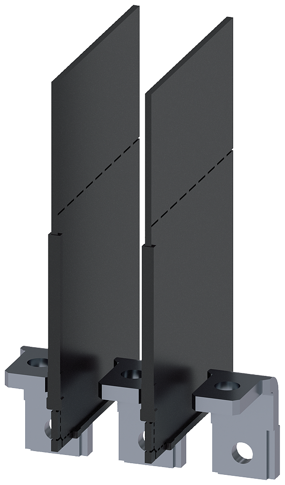 BRKR 3VA1 160A LUG TRM 3PC ACC