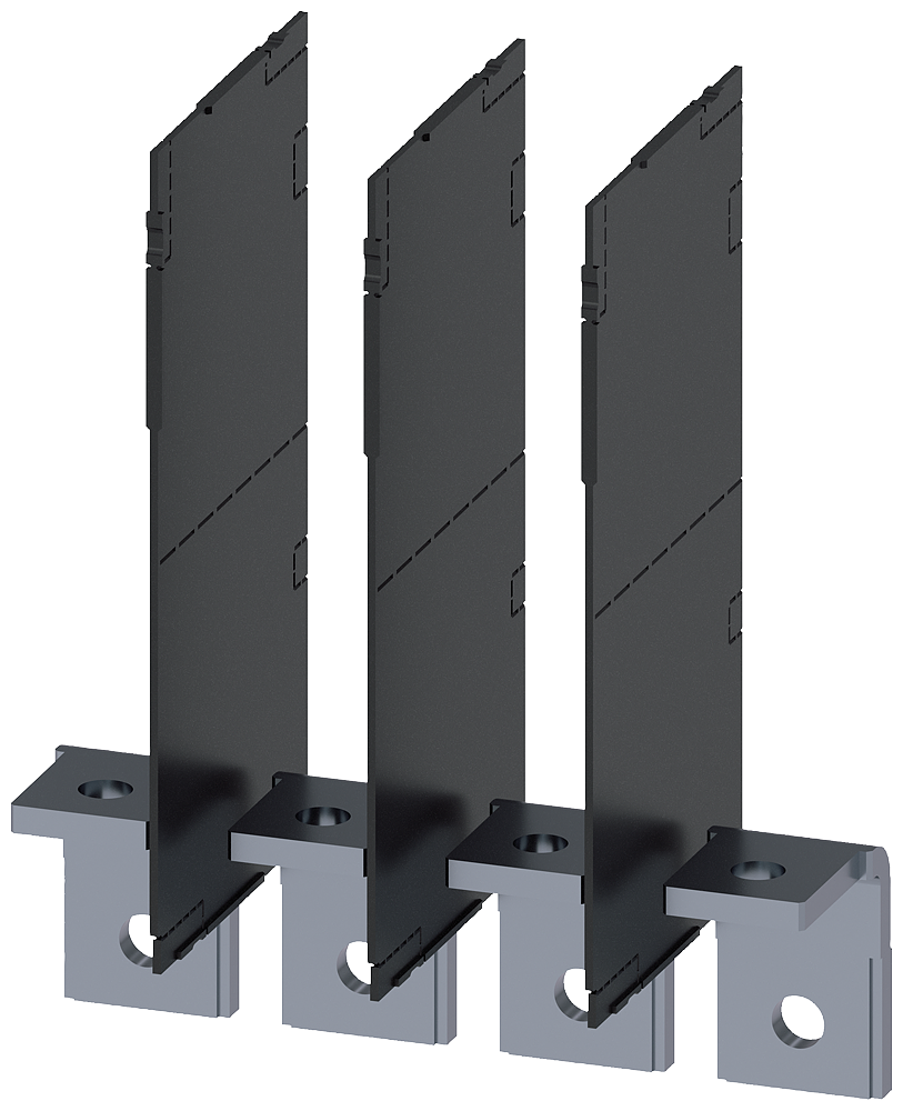 BRKR 3VA2 630A LUG TRM 4PC ACC