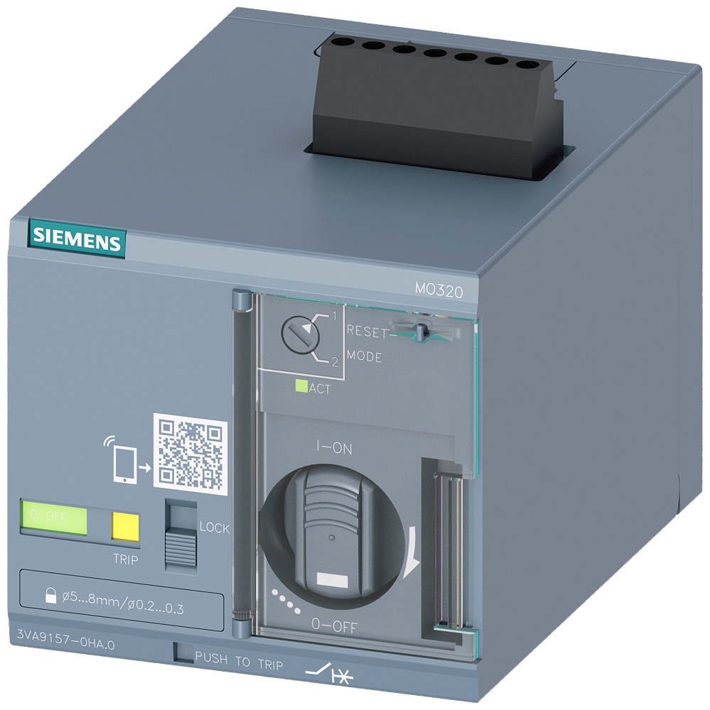 BREAKER 3VA5 125A MOTOR OP 230VAC,250VDC