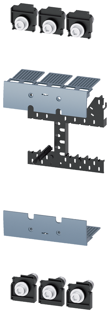 BRKR 3VA2 630A PLUG CONV 3P ACC