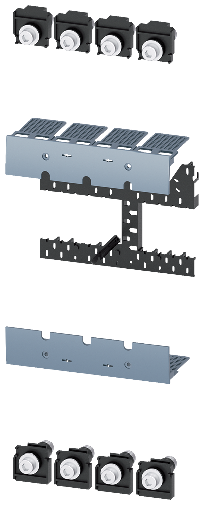 BRKR 3VA2 630A PLUG CONV 4P ACC