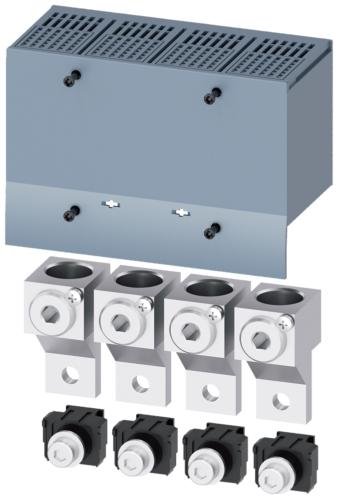 BRKR 3VA1 250A LUG 4P CTRL WIRE PI/DO