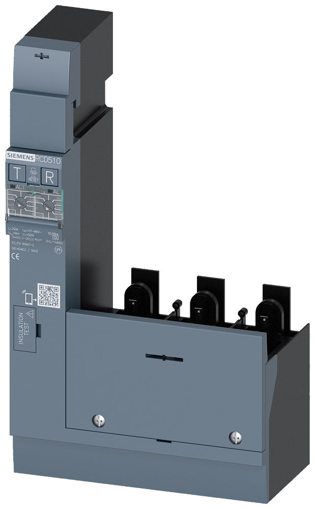 RCD-MODULE RCD510 3P I=250A U=127-480V