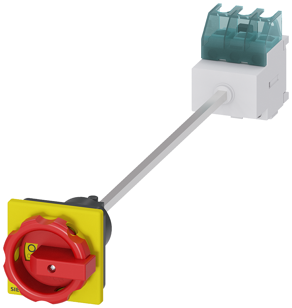 SENTRON, 3LD switch disconnector, EMERGENCY OFF switch, 3-pole, Iu: 32 A