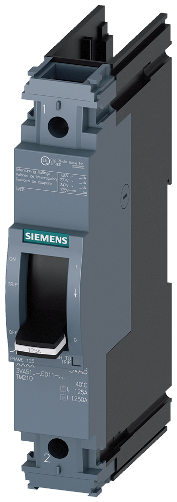 3VA51,1P,30A,14kA@600/347V,TM210,FTFM