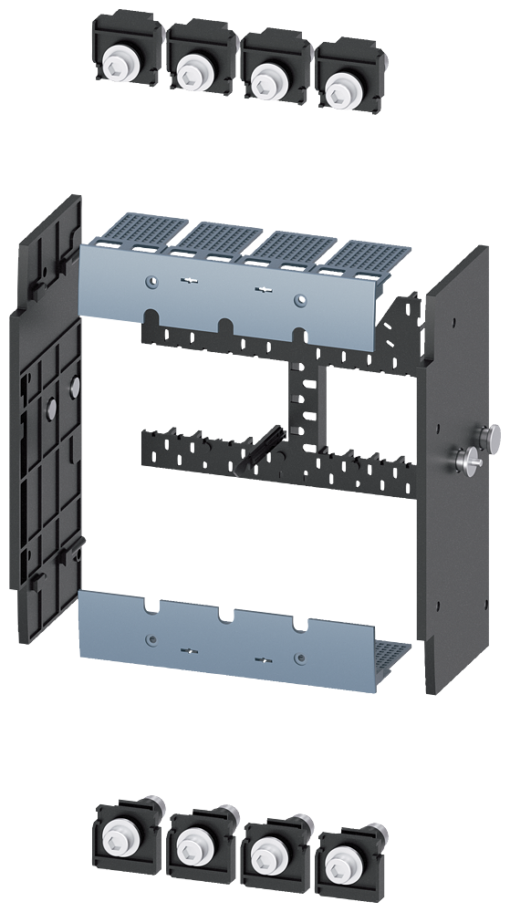 BREAKER 3VA6 400 600 4P DRAW OUT CONV KT