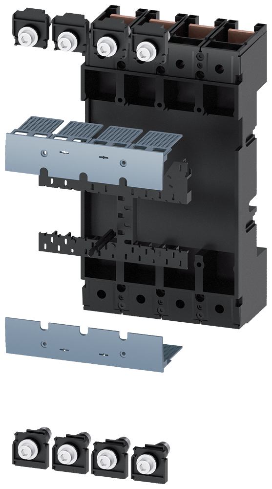 BREAKER 3VA6 400 4P COMPLETE PLUG IN KIT