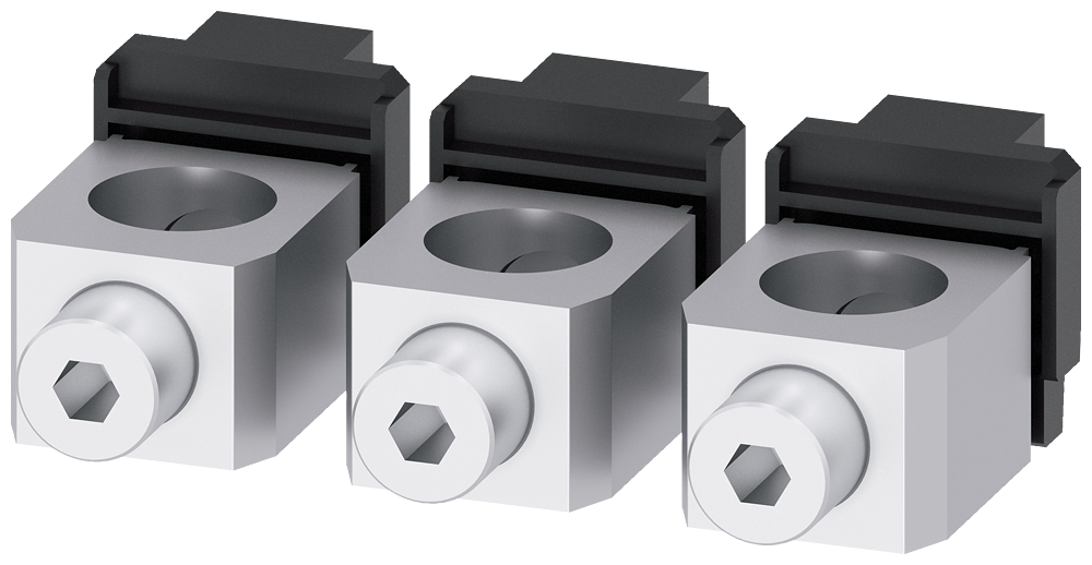 BREAKER 3VA6 400600A 1 WIRE AL LUG 3PC