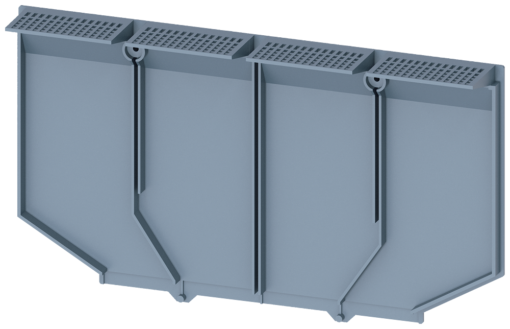 BREAKER 3VA6 600 REAR SHLD OFFSET 4P 1PC