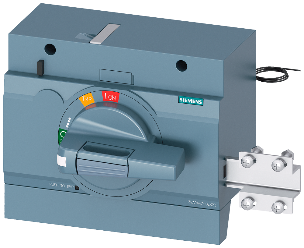 BREAKER 3VA6 4,600A THRU DOOR ILUM LOCK