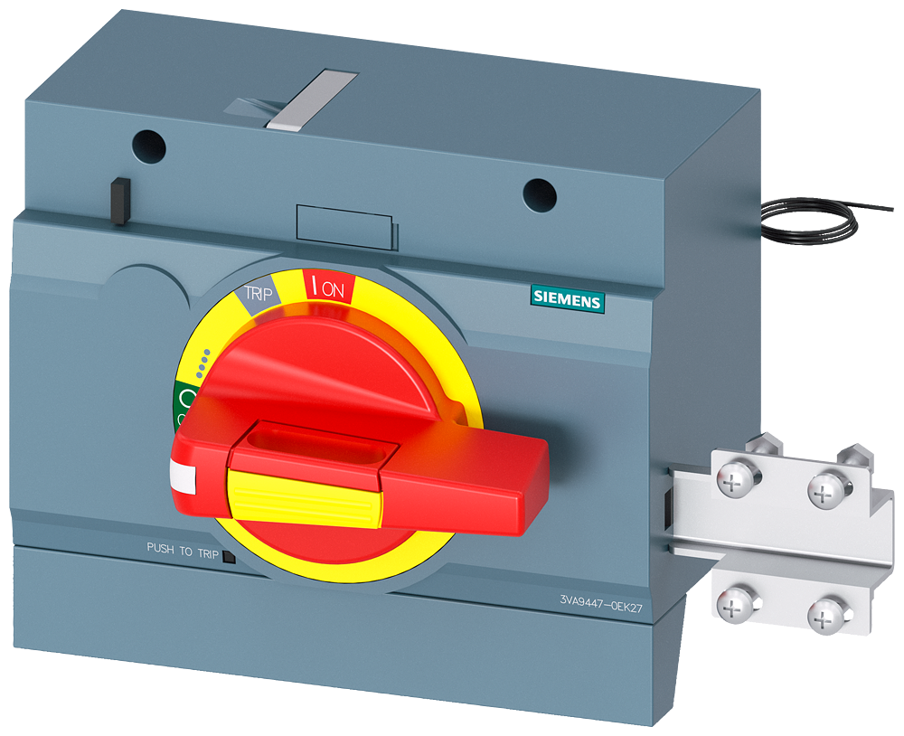 BREAKER 3VA6 600A EM THRU DOOR ILUM LOCK