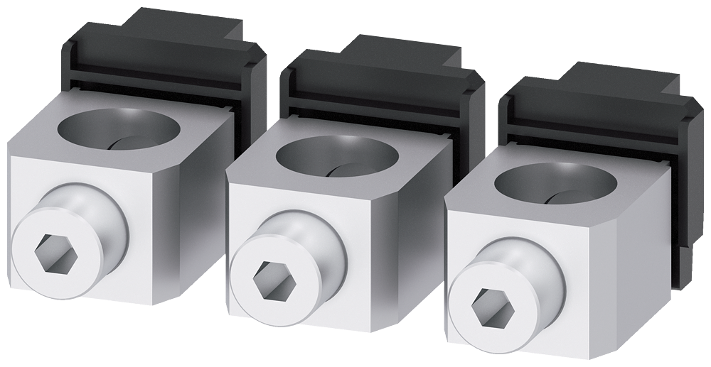 BREAKER 3VA6 400600A 1 WIRE CU LUG 3PC