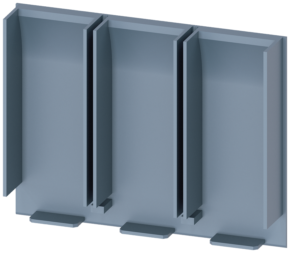 BREAKER 3VA5 125 REAR SHIELD LONG 3P 1PC