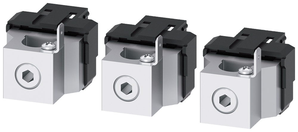 BRKR 3VA6 250A AL14-1/0AWG LUG 1WIRE 3PC