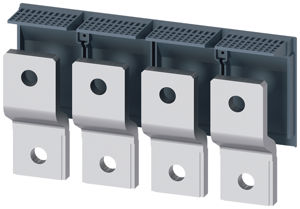 BREAKER 3VA6 600A FRONT CONN BUS BARS 4P