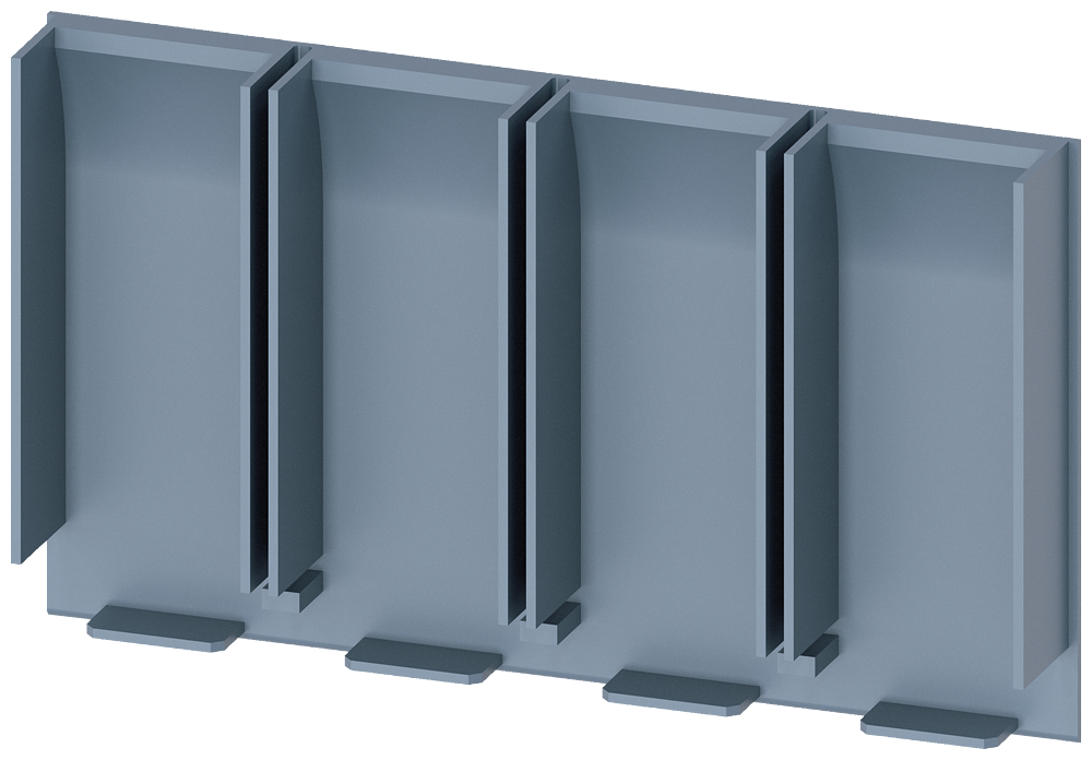 BRKR 3VA5 125A 4P REAR INPLT