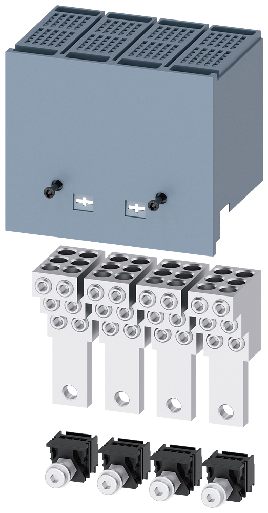 BRKR 3VA5 125A 4P DIST LUG W/CVR 6W