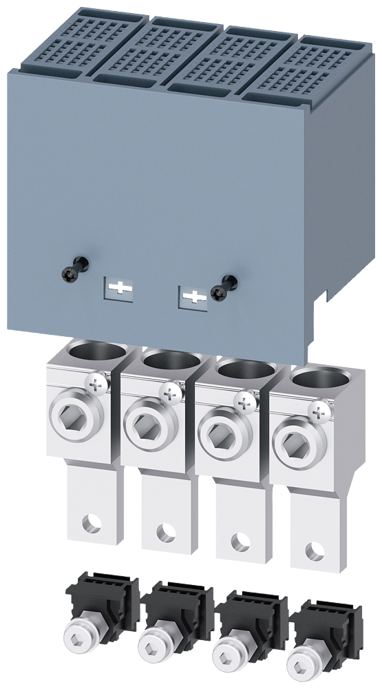 BRKR 3VA5 125A 4P LUG W/TAP CVR 1W