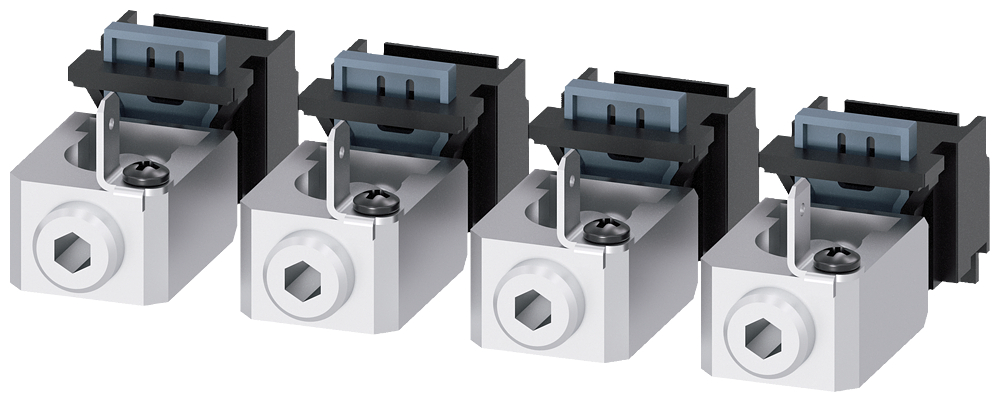 BRKR 3VA5 125A 4P 0 CU LUG W/TAP 1W