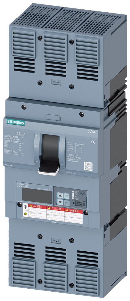 BRKR 3VA64 3P 600A  35KA ETU5-LSIG AL