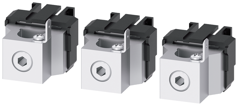 Wire connector w. control wire tap 3pcs