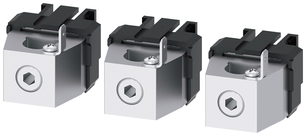 Wire connector Cu w.ctrl-wire tap 3pcs.