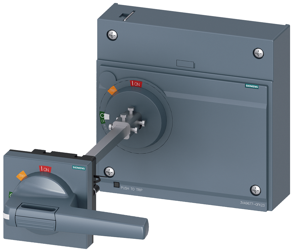 Door mounted rotary oper., std, ilu-kit