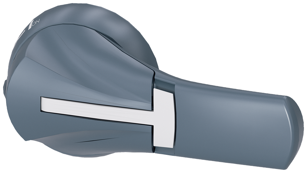 BRKR 3VA ROT OP PISTOL GRIP HNDL GRY