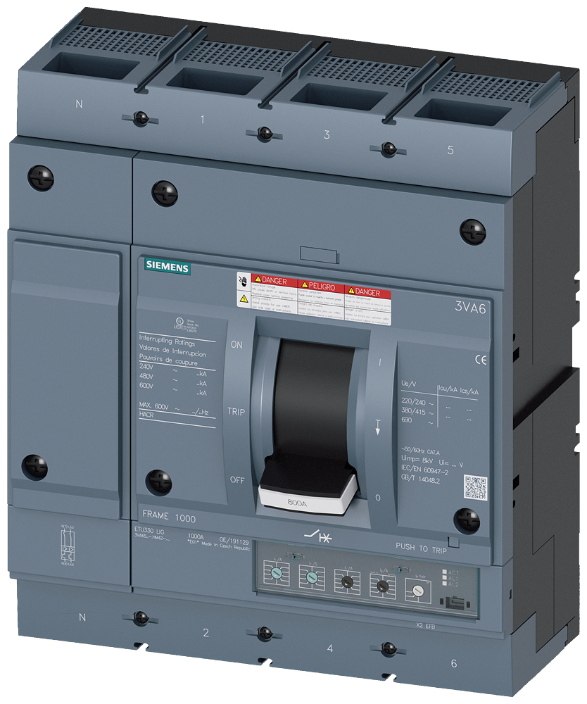 3VA65,4P,600A,18kA@600V,ETU330,LIG,100%