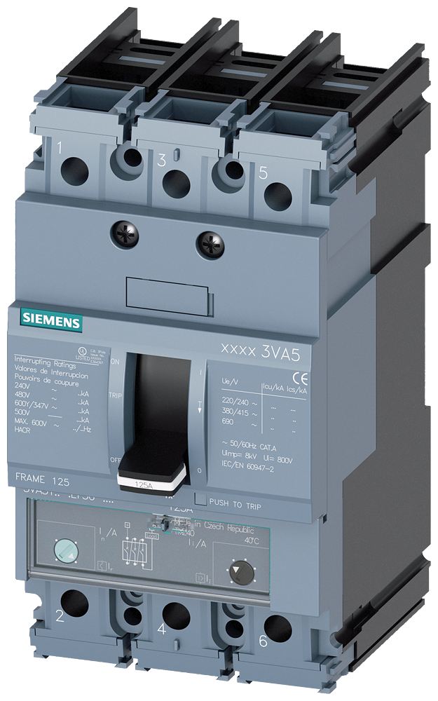 BRKR 3VA51 3P 80A 65KA ATAM AL