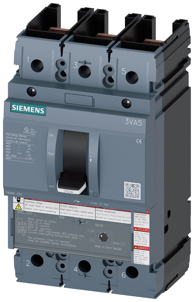 BRKR 3VA52 3P 30A 100KA FTFM 100