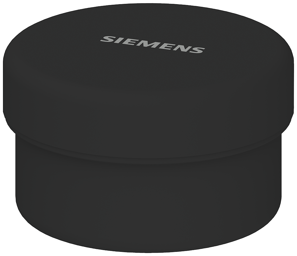 Signaling column connection element for pipe mounting incl. end cover and seal