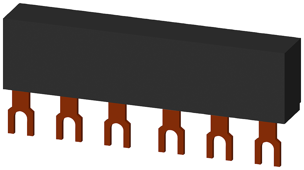 3-PHASE BUSBARS MODULAR SPACING 45MM