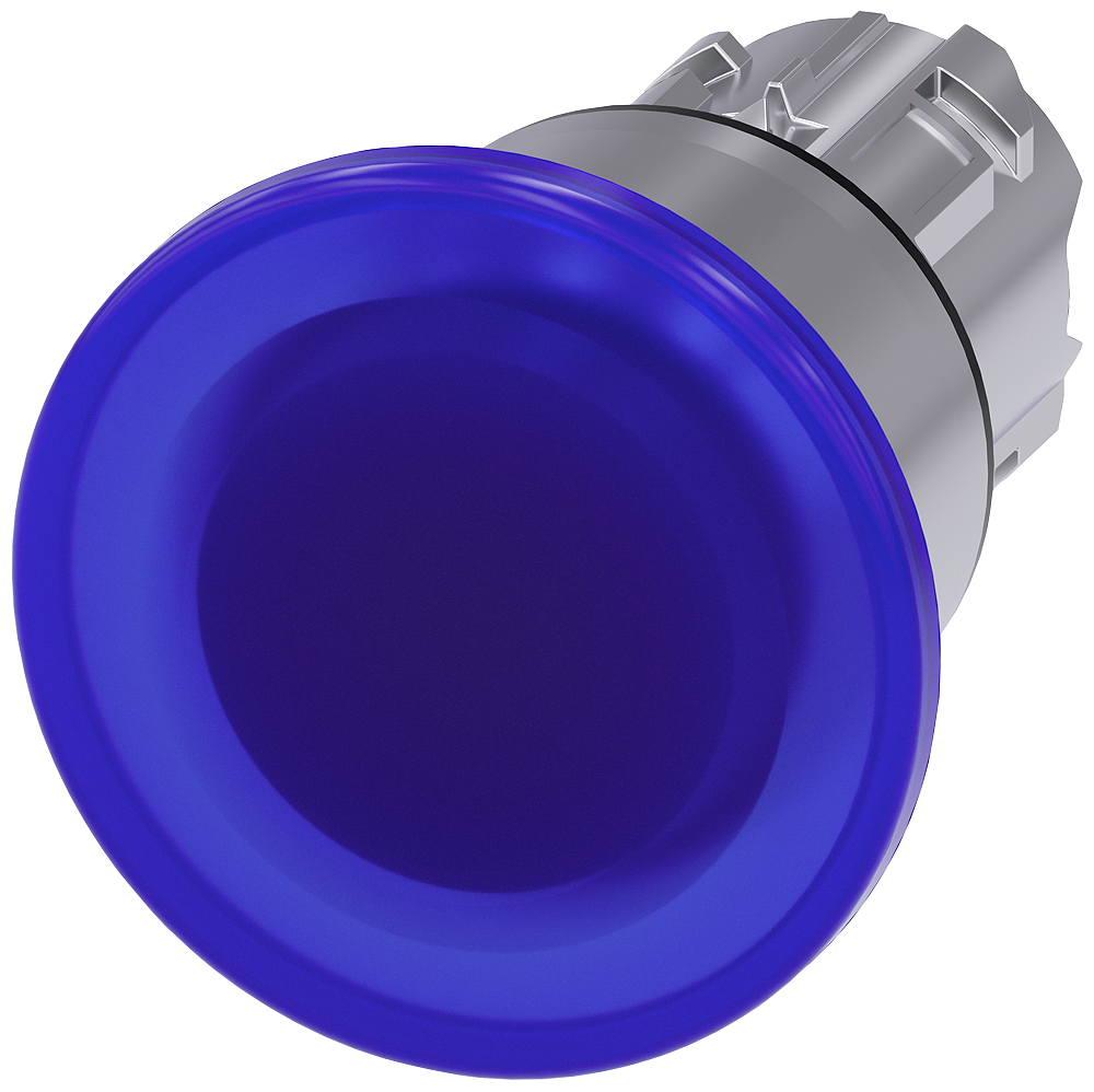 ILLUM PUSH PULL, BLU, MH CAP  40MM