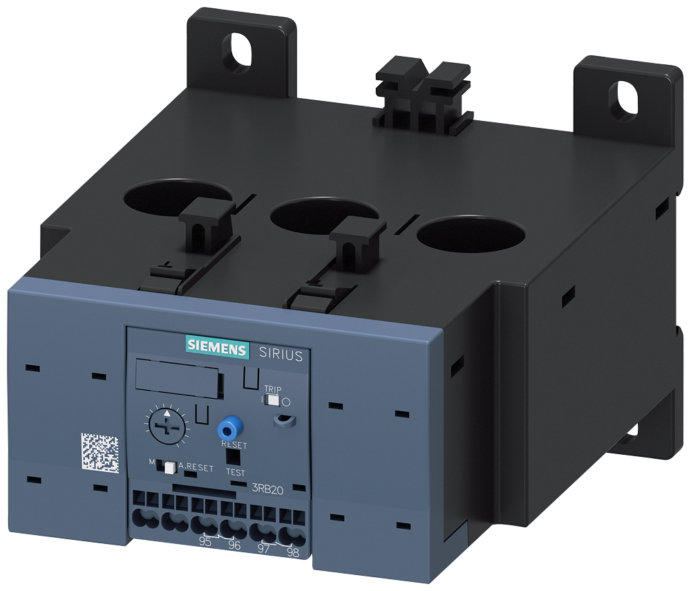 Overload relay, 50-200 A, for motor protection, S6, Class 10, Manual-Automati...