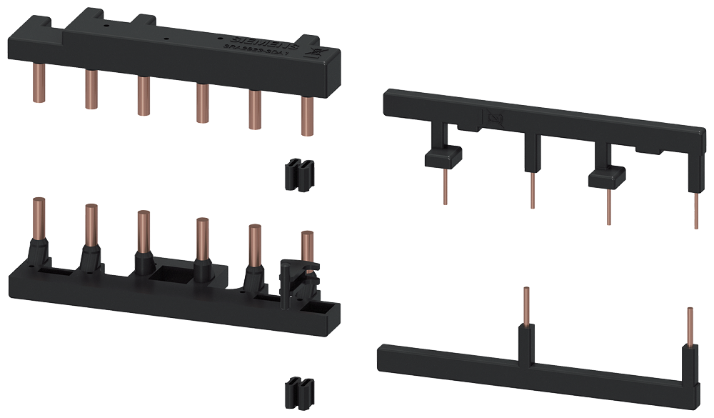 Wiring kit, screw, electrical and mechanical, incl. mechanical interlocking