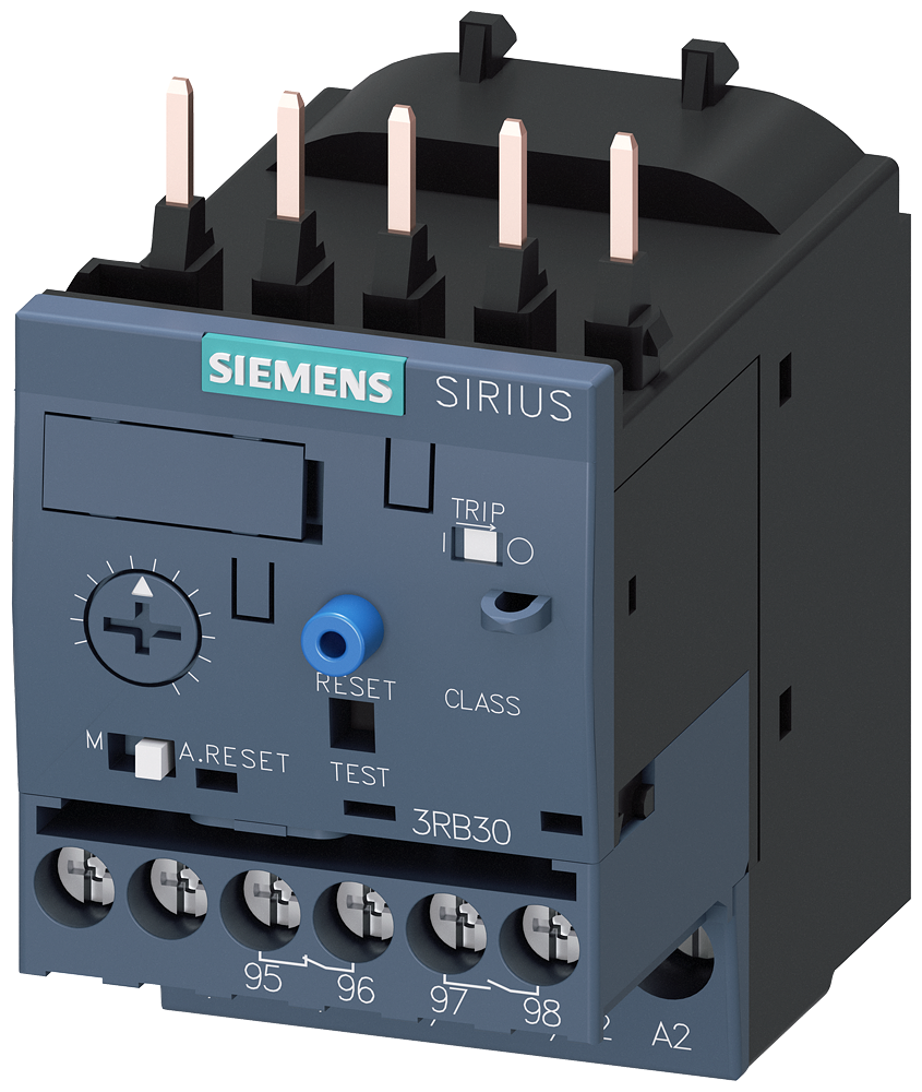 Overload relay 0.1-0.4 A motor protection S00, Class 10, contactor mounting