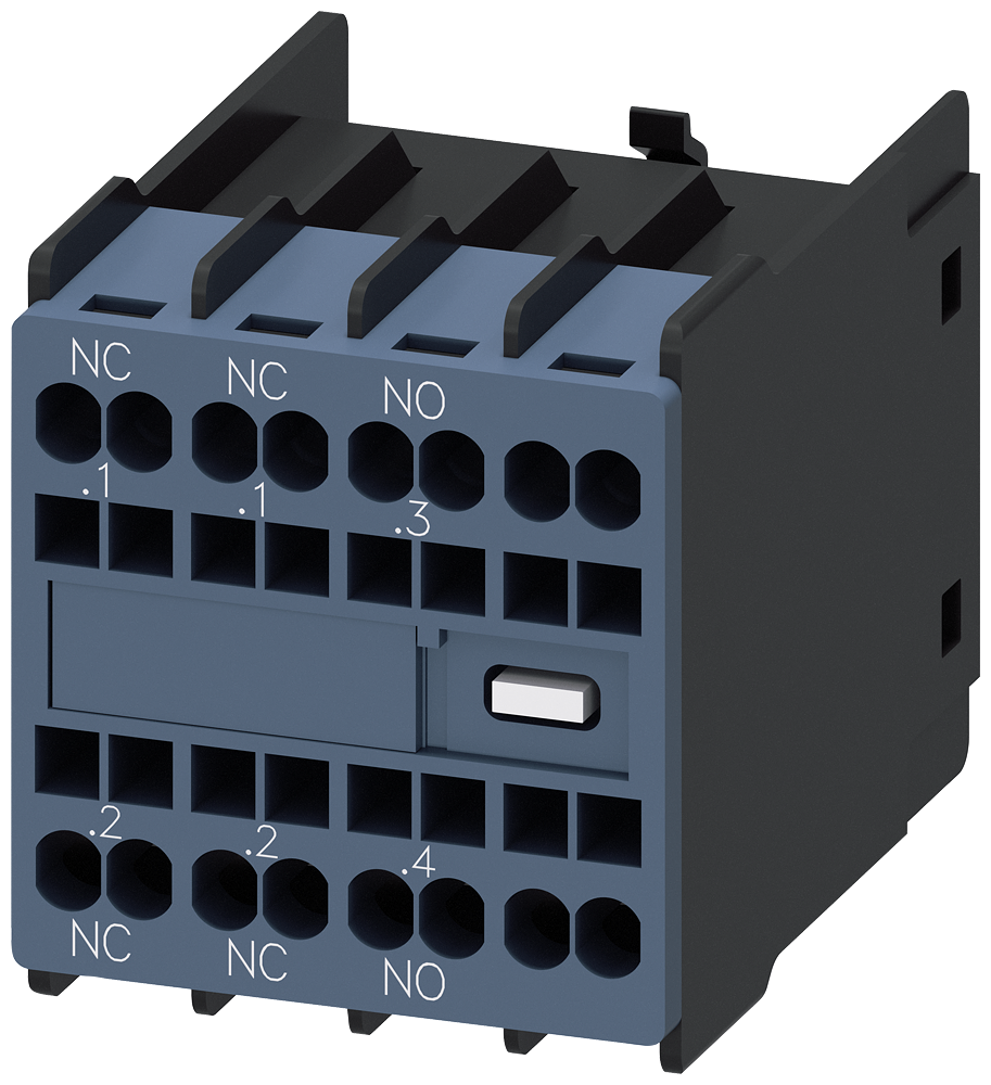 AUX. SWITCH 1NO+2NC FOR S00 & S0 SPRNG