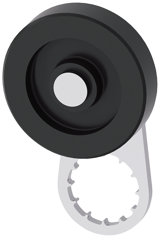 LEVER,ROLL CRANK,METAL,PLASTIC ROLL,30MM