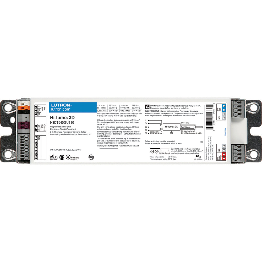 HI-LUME 3D BALLAST T5 BIAX 40W 1 LAMP