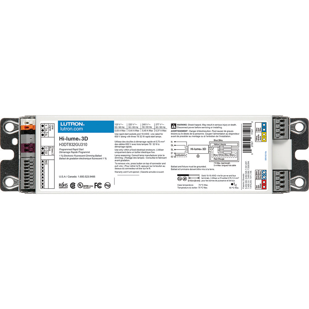 HI-LUME 3D T8 32W 3 LAMP G CAN 1.0 BF